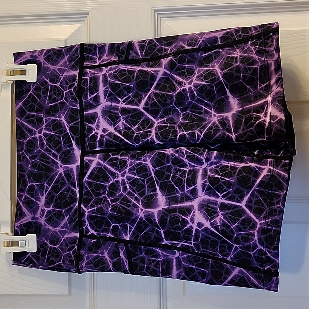CVG Purple Black Passion Shorts with Pockets Size S Small Constantly Varied Gear